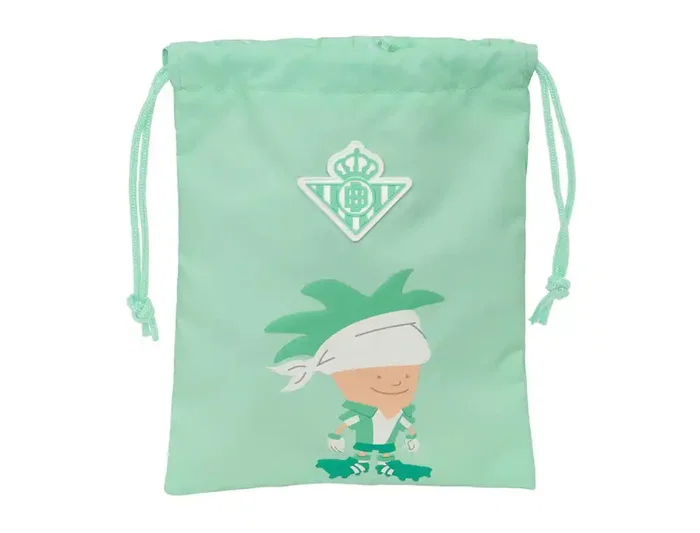 Safta Saquito de Merienda Colección Real Betis Balompié para Preescolar 250x200 mm Safta Saquito de Merienda Colección Real Betis Balompié para Preescolar 250x200 mm