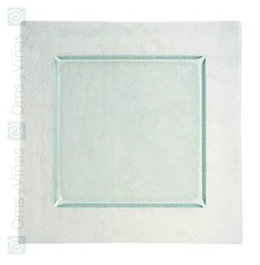 Villeroy & Boch Plato Llano Nubo Vidrio 20x20 cm Cuadrado - Cristalería (Set de 6)