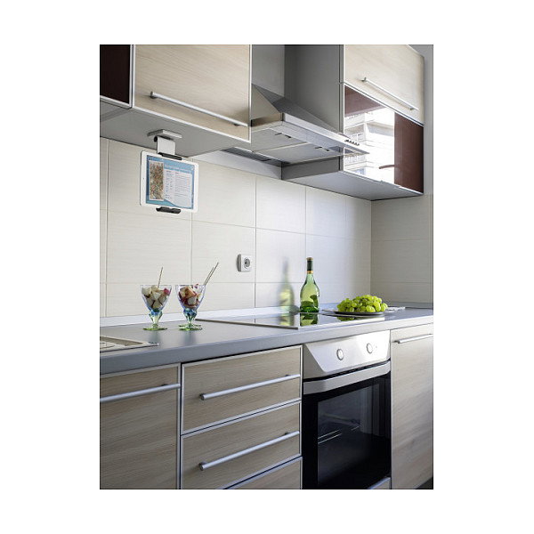 Durable Tablet Holder WALL PRO metallic silber 8935-23 plata Durable Tablet Holder WALL PRO metallic silber 8935-23 plata