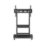 Vivolink Soporte móvil para pantallas de 37 a 100 pulgadas, 150 kg de carga máxima