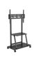 Vivolink Soporte móvil para pantallas de 37 a 100 pulgadas, 150 kg de carga máxima