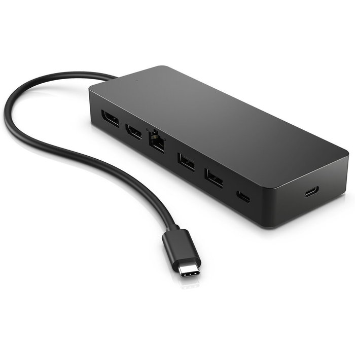 HP Universal USB-C Multiport Hub 50H55UT Negro HP Universal USB-C Multiport Hub 50H55UT Negro