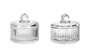 DKD Home Decor Joyero de Cristal Grabado 330ML Surtido de 2