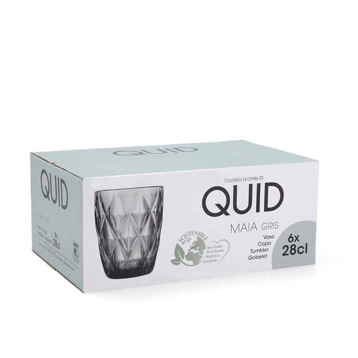 Vaso Bajo Vidrio Maia Quid 28 cL (24 Unidades)