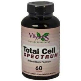 VBYOTICS Total Cell Spectrum 60 Cápsulas | Combate el Deterioro Celular Prematuro y el Estrés Oxidativo