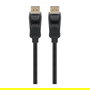 Goobay 64798 Cable DisplayPort 1.4 de 2m, 8K@60Hz 4320p, 240Hz, Conectores Chapados en Oro y con Verriegelación, Negro