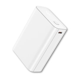 Qcharx Kratos Power Bank Inalámbrico 20000mAh Blanco - Carga Rápida 22.5W, USB-C PD 20W, Doble Salida USB, Compacto y Resistente para Móviles y Tablets