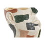 DKD Home Decor Macetero de Resina Multicolor 21,5x20,5x26,5 cm