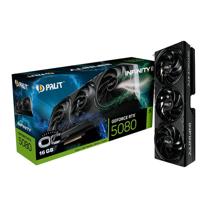 Palit RTX 5080 16GB Infinity 3 OC GDDR7