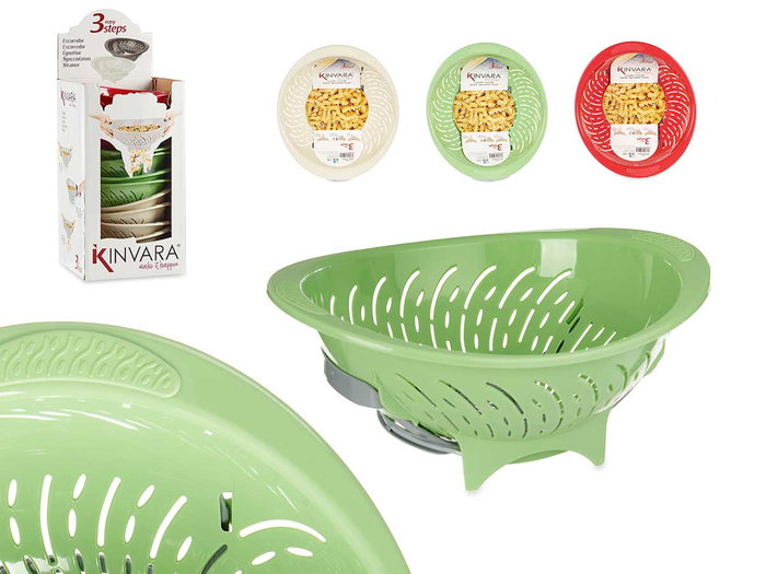 Kinvara Escurridor Automático Surtidos Modelos 29.5 cm x 13.5 cm x 33 cm Plástico Gris/Rojo/Verde/Beige (Set de 12) Kinvara Escurridor Automático Surtidos Modelos 29.5 cm x 13.5 cm x 33 cm Plástico Gris/Rojo/Verde/Beige (Set de 12)