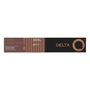 Delta Cápsula Delta Q Long Espresso para cafeteras Delta, caja de 10
