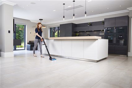 Shark Aspiradora sin Cable IZ300EU DuoClean + PowerFins 25.2V Litio