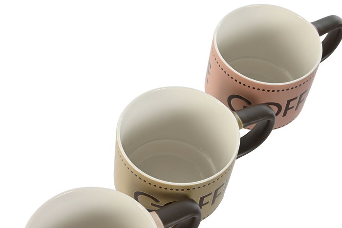 DKD Home Decor Taza Cerámica Verde Musgo y Terracota, Coffee, Porcelana, New Bone, 9 x 8.6 x 13 cm (12 Unidades) DKD Home Decor Taza Cerámica Verde Musgo y Terracota, Coffee, Porcelana, New Bone, 9 x 8.6 x 13 cm (12 Unidades)