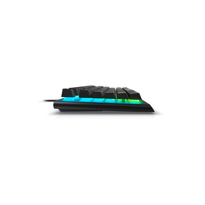 Dell Teclado Gaming Alienware AW420K Tenkeyless Mecánico Cherry MX Red USB RGB Negro