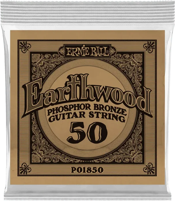 Ernie Ball Cuerda Acústica Earthwood Phosphor/Bz .050 (Set de 6) (Set de 6)