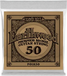 Ernie Ball Cuerda Acústica Earthwood Phosphor/Bz .050 (Set de 6) (Set de 6)