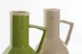 DKD Home Decor Jarrón de Porcelana Envejecido Surtido de 2 Unidades