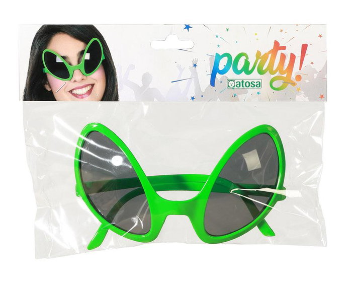Gafas Alien Verde Unisex Adulto