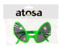 Gafas Ojos de Alien Verdes para Disfraces Espaciales