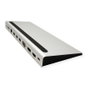 VALUE Docking Station USB 3.2 Gen 2 Typ C Multiport con 4K HDMI/DP, VGA, LAN y Lector de Tarjetas