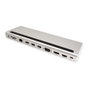 VALUE Docking Station USB 3.2 Gen 2 Typ C Multiport con 4K HDMI/DP, VGA, LAN y Lector de Tarjetas