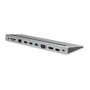 VALUE Docking Station USB 3.2 Gen 2 Typ C Multiport con 4K HDMI/DP, VGA, LAN y Lector de Tarjetas