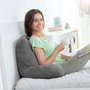 InnovaGoods Almohada de Lectura Huggilow Wellness Relax con Apoyabrazos