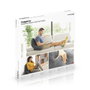InnovaGoods Almohada de Lectura Huggilow Wellness Relax con Apoyabrazos