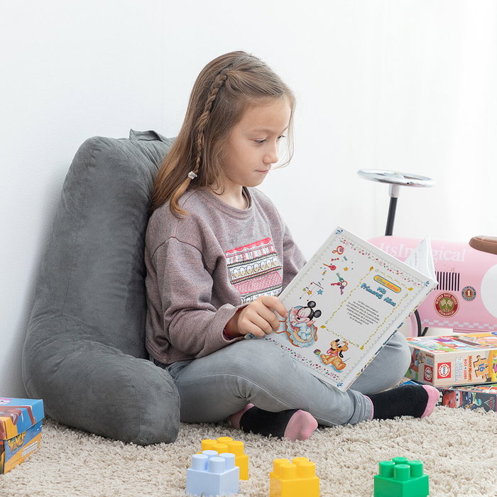 InnovaGoods Almohada de Lectura Huggilow Wellness Relax con Apoyabrazos