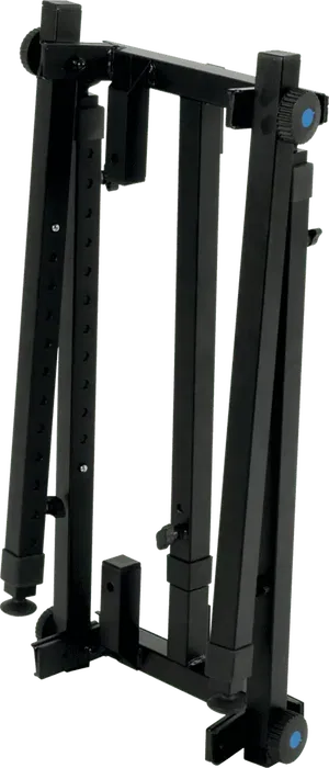 Quiklok Mesa de Teclado Plegable Z726, Altura y Ancho Ajustable, Soporte de Suelo de Acero Negro, Carga Máxima 80 kg Quiklok Mesa de Teclado Plegable Z726, Altura y Ancho Ajustable, Soporte de Suelo de Acero Negro, Carga Máxima 80 kg