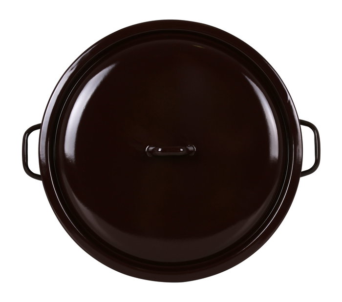 La Estrella Olla Alta con Tapa 36 cm - 30L Fuego