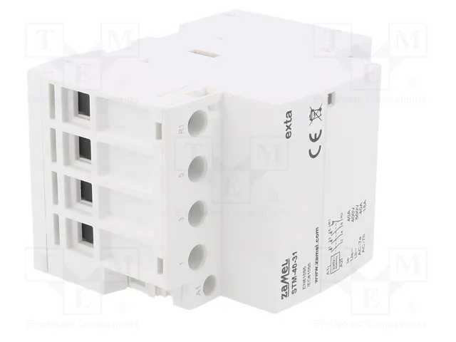 ZAMEL Contactor 4-polar STM 40A 230VAC