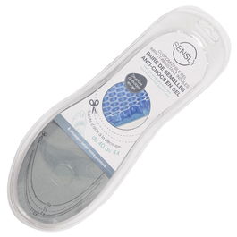 Sensly Plantillas Gel Antichoque para Todo Tipo de Zapatos y Botas con Alveolos Absorbentes de Impacto