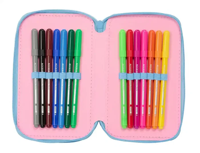 Safta Plumier Triple Stitch Bright 37 Pzs
