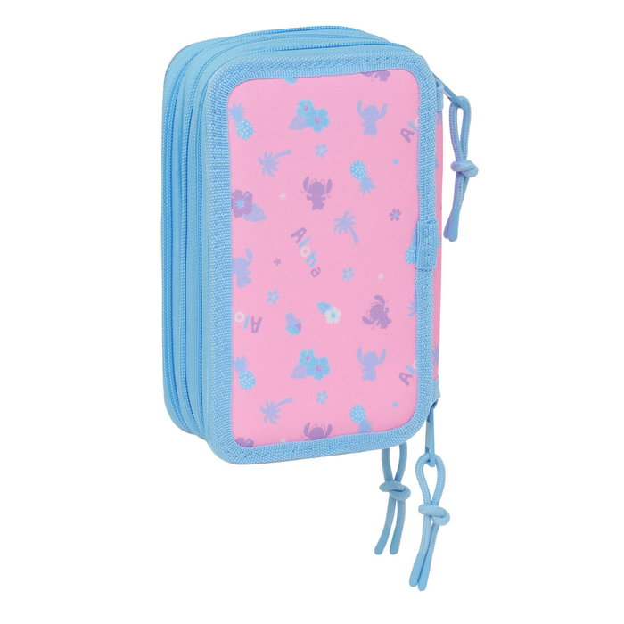 Portatodo Lilo & Stitch Bright Rosa claro 12,5 x 19,5 x 5,5 cm 37 Piezas Portatodo Lilo & Stitch Bright Rosa claro 12,5 x 19,5 x 5,5 cm 37 Piezas