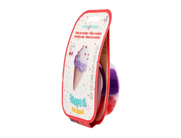 Imaginovo Set de Pasta para Modelar de Colores Surtidos con Instrucciones de Helado Imaginovo Set de Pasta para Modelar de Colores Surtidos con Instrucciones de Helado