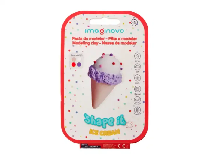 Imaginovo Set de Pasta para Modelar de Colores Surtidos con Instrucciones de Helado Imaginovo Set de Pasta para Modelar de Colores Surtidos con Instrucciones de Helado