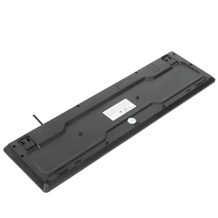 Targus AKM622ES Kit combo Teclado QWERTY Español 108 teclas 100% con teclado numérico y Ratón USB incluido Cable Negro