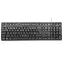 Targus AKM622ES Kit combo Teclado QWERTY Español 108 teclas 100% con teclado numérico y Ratón USB incluido Cable Negro