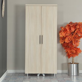 Hanah Home Guzzo Light Oak Armario Multiusos 80x180x42 cm