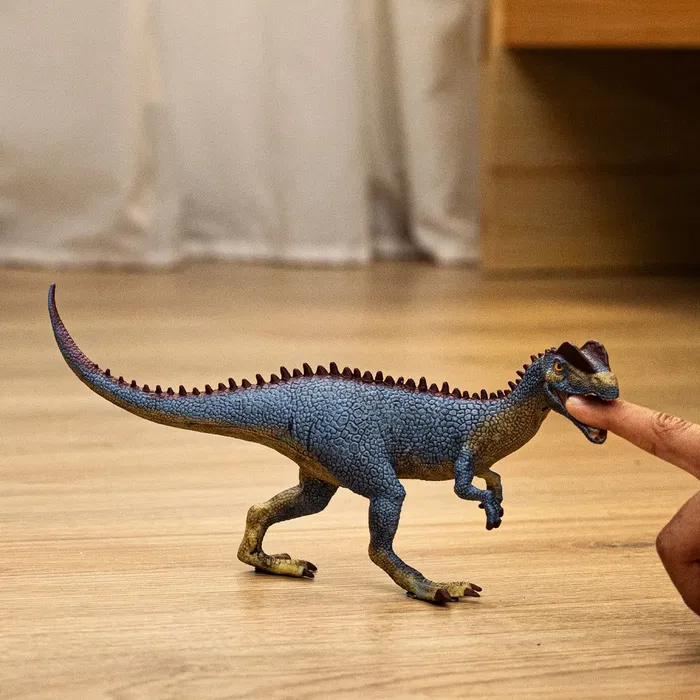 Schleich 15046 Figura Dilophosaurus Dinosaurios para Niños a Partir de 4 Años
