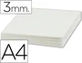 Liderpapel Cartón Pluma Blanco Doble Cara A4 3mm