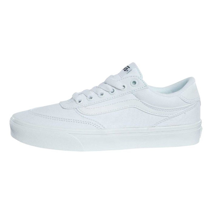 Zapatillas Casual Hombre Vans Brooklyn Ls Cnvs Blanco