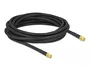 DeLOCK Cable de antena coaxial RP-SMA macho a RP-SMA macho LMR/CFD300 5 m