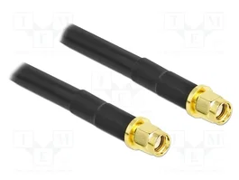 DeLOCK Cable de antena RP-SMA macho a RP-SMA macho LMR/CFD300 5 m