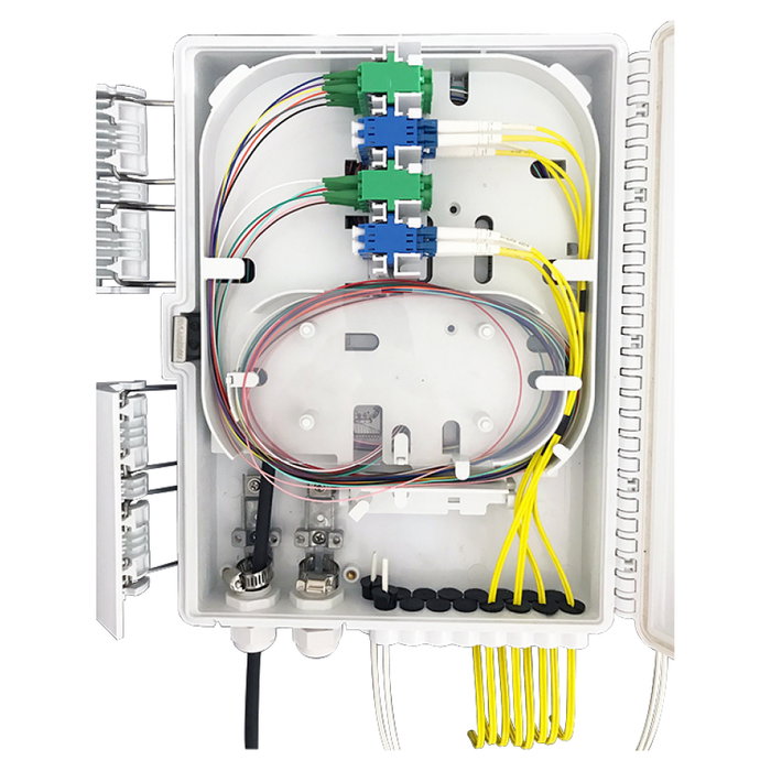 EFB Elektronik FTTH-BOX-OUT-1 Caja de conexiones IP65 para 16 fibras EFB Elektronik FTTH-BOX-OUT-1 Caja de conexiones IP65 para 16 fibras
