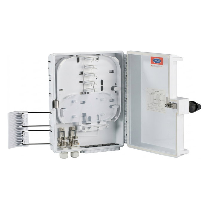 EFB Elektronik FTTH-BOX-OUT-1 Caja de conexiones IP65 para 16 fibras EFB Elektronik FTTH-BOX-OUT-1 Caja de conexiones IP65 para 16 fibras