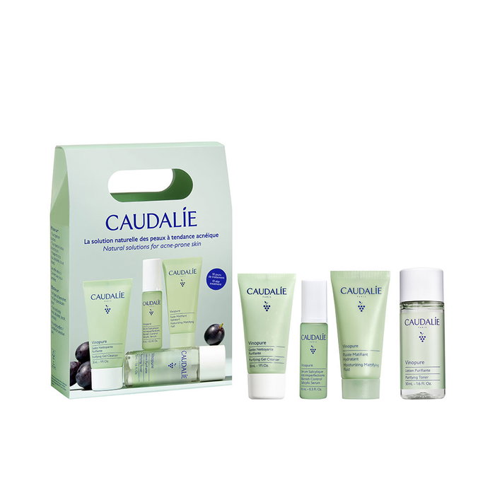 CAUDALIE Vinopure Rutina Antiacné Estuche 4 pz
