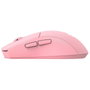 Redragon M916P-PRO-4K K1NG Ratón Ergonómico Inalámbrico para Gaming Rosa 26000 DPI