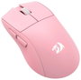 Redragon M916P-PRO-4K K1NG Ratón Ergonómico Inalámbrico para Gaming Rosa 26000 DPI